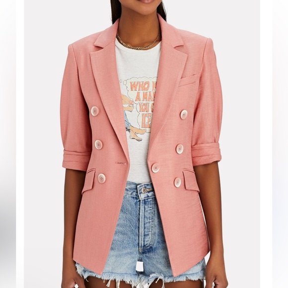 Veronica Beard Jackets & Blazers - Veronica Beard Pink Odile Dickey Jacket Blazer NWOT